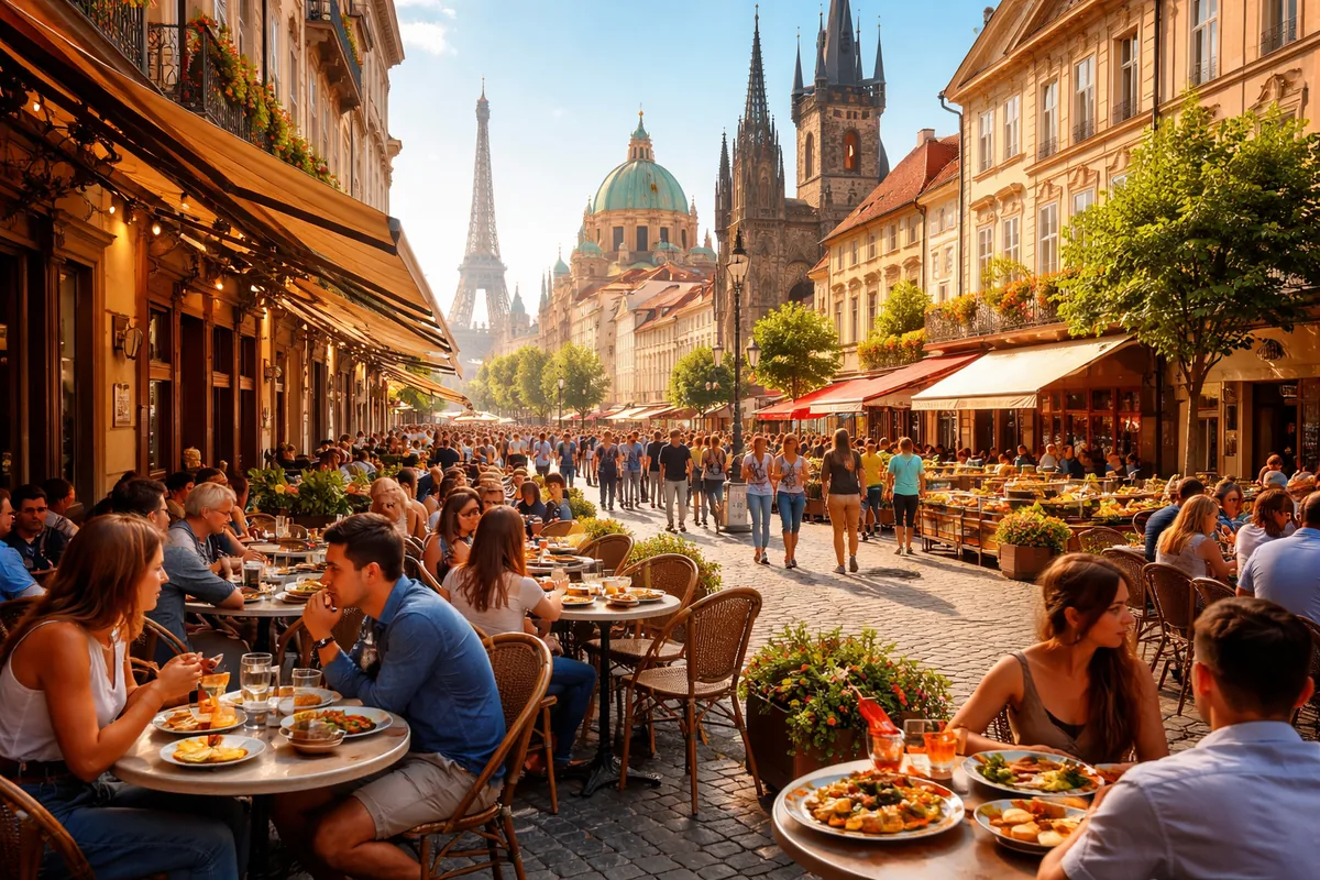 Quelles sont les meilleures villes à explorer pour un voyage urbain culturelo-culinaire ?