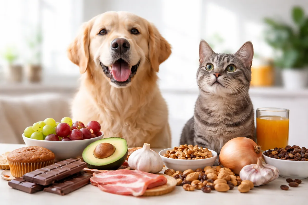 Quels aliments sont dangereux pour la santé de votre animal de compagnie