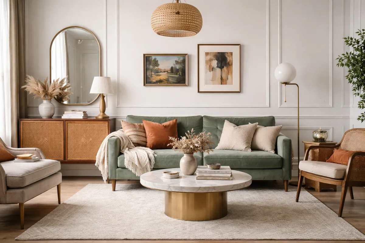 Comment créer une décoration intérieure vintage chic avec des éléments modernes