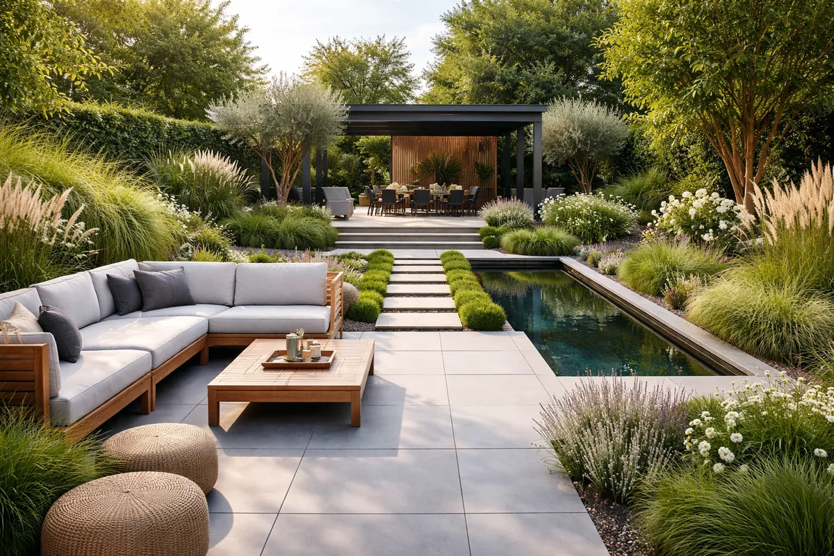 Les tendances pour aménager un jardin moderne