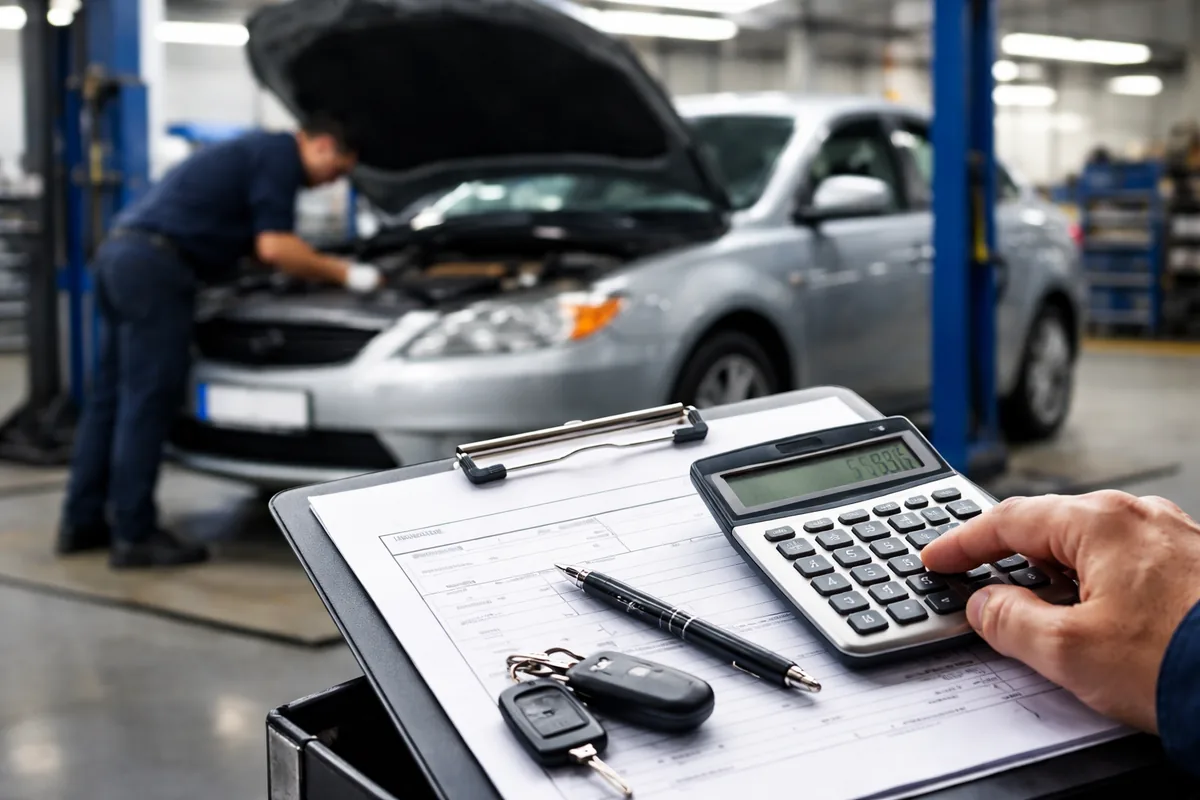 Comment calculer le prix d'une réparation auto dans un garage