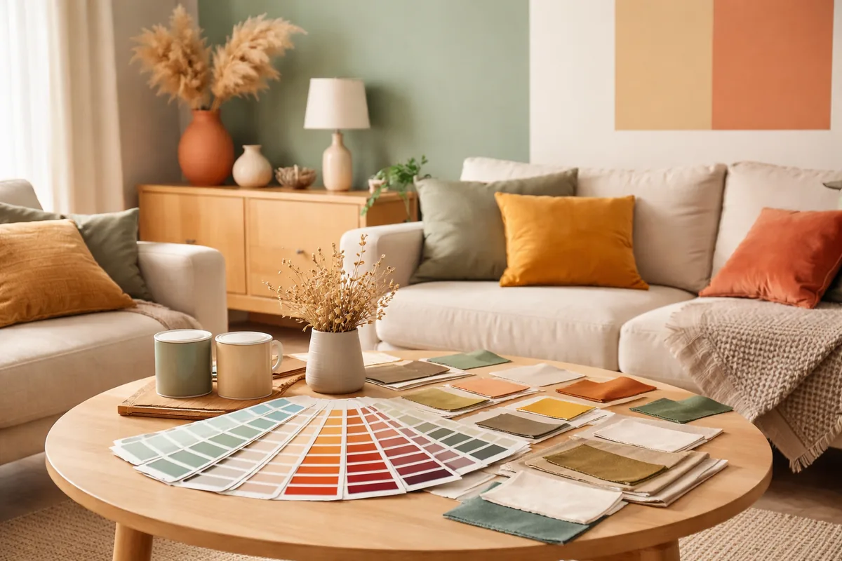 Comment choisir les couleurs pour votre décoration intérieure