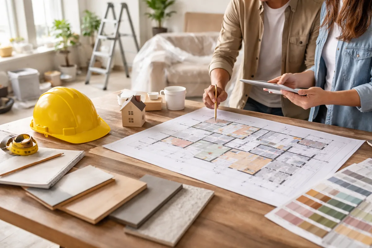 Comment préparer son projet de rénovation maison en 5 étapes clés