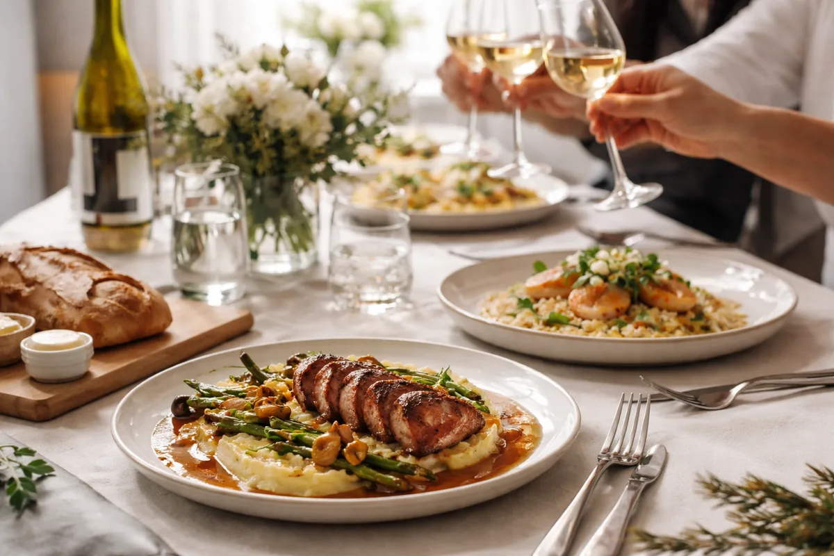 Comment réussir l'art de recevoir avec des plats bistronomiques
