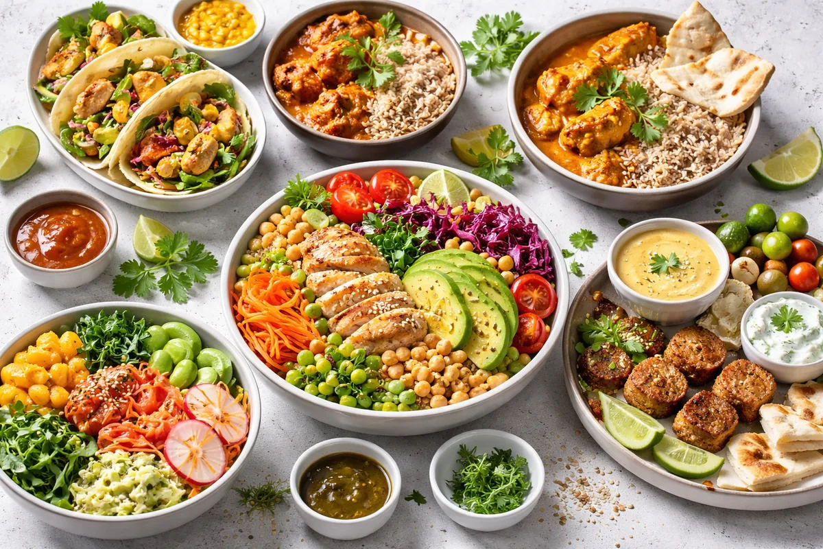 Comment découvrir la cuisine du monde à travers des plats sains et équilibrés