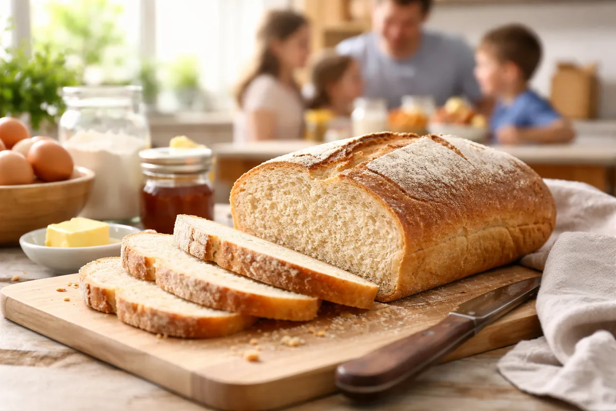 Les bienfaits du pain fait maison pour toute la famille