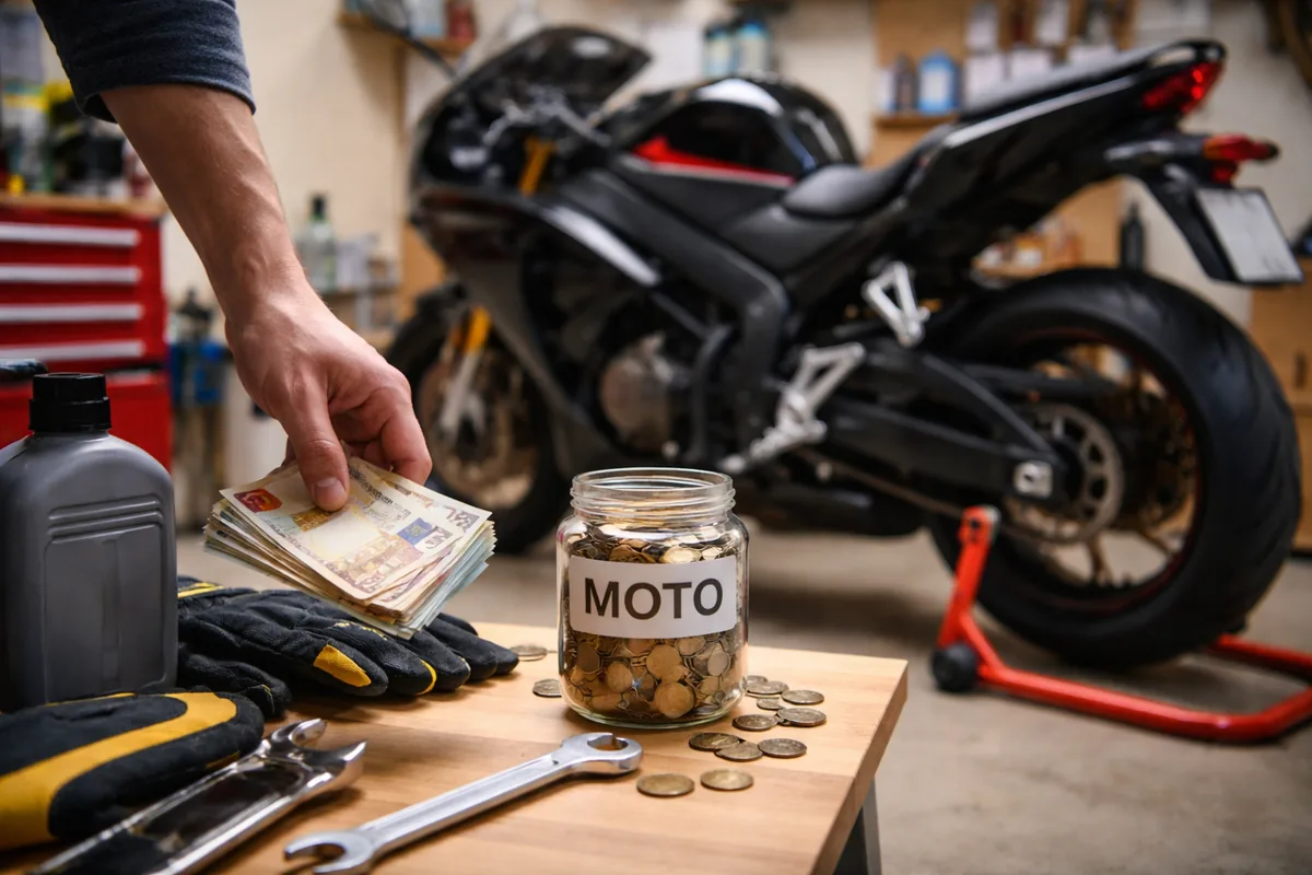 Comment financer l'entretien courant d'une moto sans se ruiner